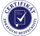 Držiteľ certifikátu Štátneho zdravotného ústavu